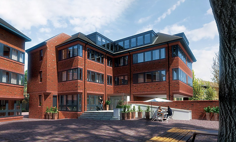 Lovell House, High Street, Uxbridge - outside view